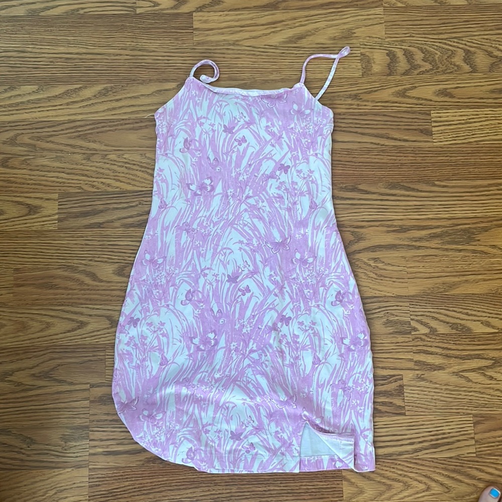Pretty Pink Butterfly Dress